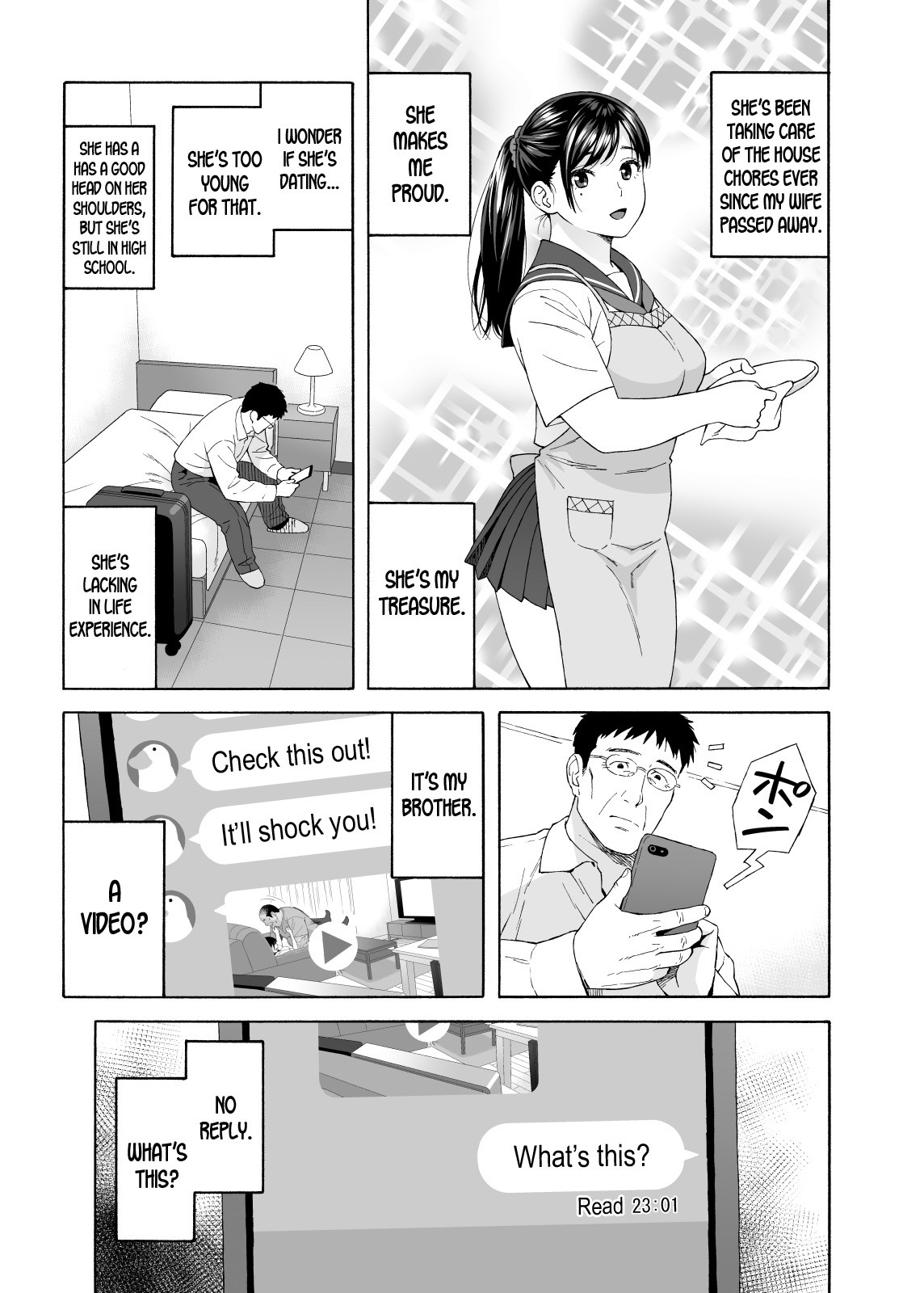 Hentai Manga Comic-My Little Brother's Daughter 4-Read-5